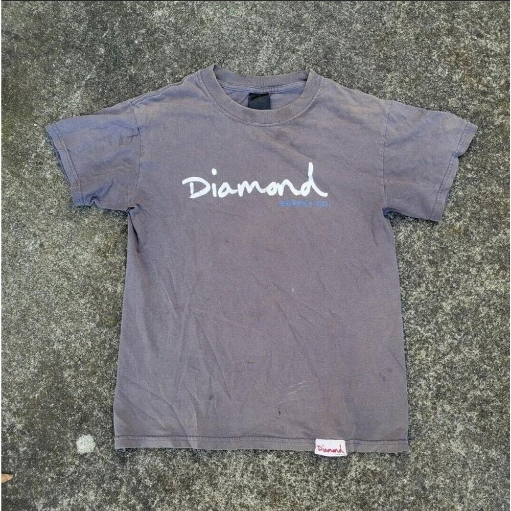 Y2k OG Diamond Supply Co. T Shirt Skate Mens Small Vintage Mallcore Distressed